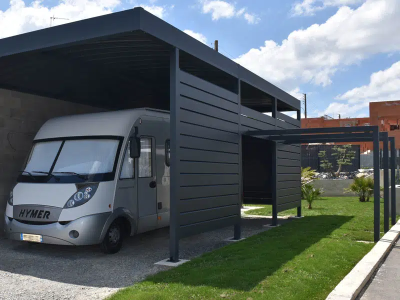 Carport Camping-Car hivernage